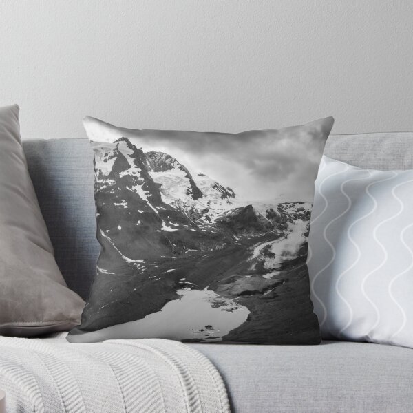 Item preview, Art photo of mountain motif Großglockner and Pasterze in the Hohe Tauern National Park in Austria designed and sold by Marvin Diehl.