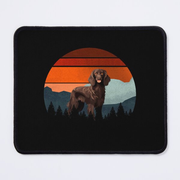 Item preview, Retro Sunset Vintage Mountains Boykin Gift designed and sold by Guarddogdrive.