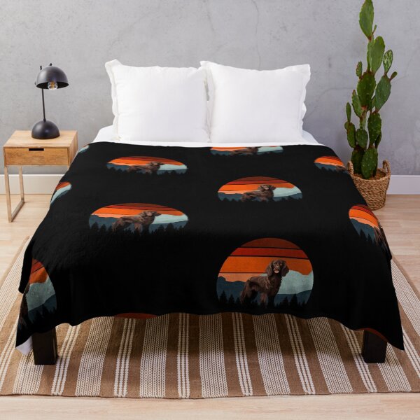 Item preview, Retro Sunset Vintage Mountains Boykin Gift designed and sold by Guarddogdrive.