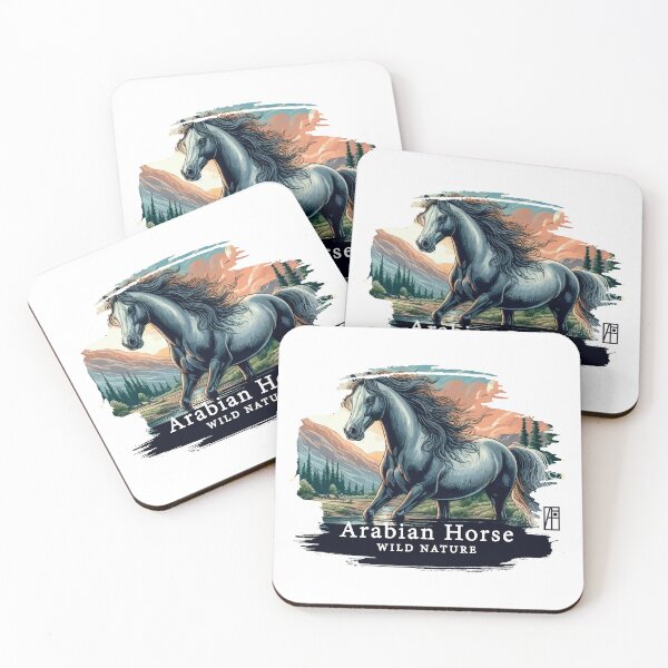 Item preview, Arabian Horse - WILD NATURE - HORSE -4 designed and sold by ArtProjectShop.