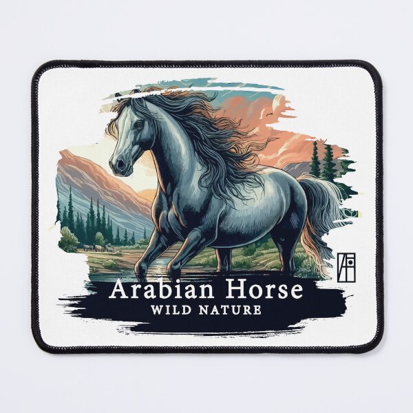 Item preview, Arabian Horse - WILD NATURE - HORSE -4 designed and sold by ArtProjectShop.