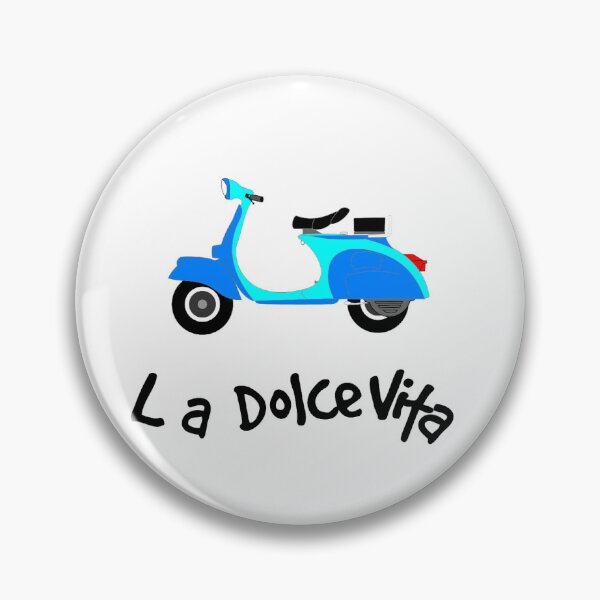 Item preview,  La Dolce Vita The Good Life Two Wheels T-Shirt Logo and Apparel Design nickbrayimages designed and sold by nickbrayimages.