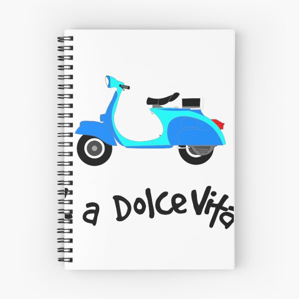 Item preview,  La Dolce Vita The Good Life Two Wheels T-Shirt Logo and Apparel Design nickbrayimages designed and sold by nickbrayimages.