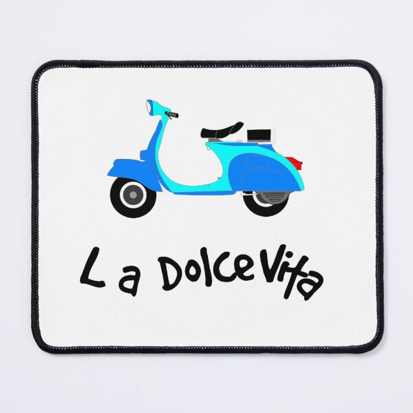 Item preview,  La Dolce Vita The Good Life Two Wheels T-Shirt Logo and Apparel Design nickbrayimages designed and sold by nickbrayimages.