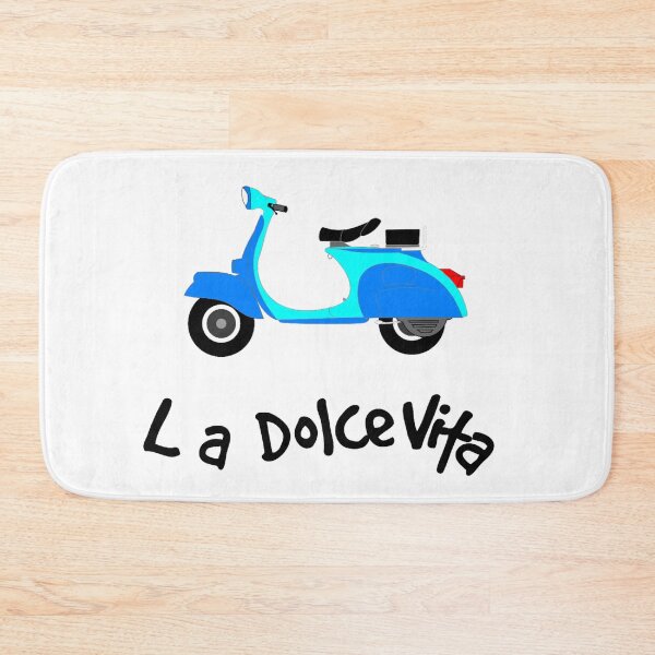 Item preview,  La Dolce Vita The Good Life Two Wheels T-Shirt Logo and Apparel Design nickbrayimages designed and sold by nickbrayimages.