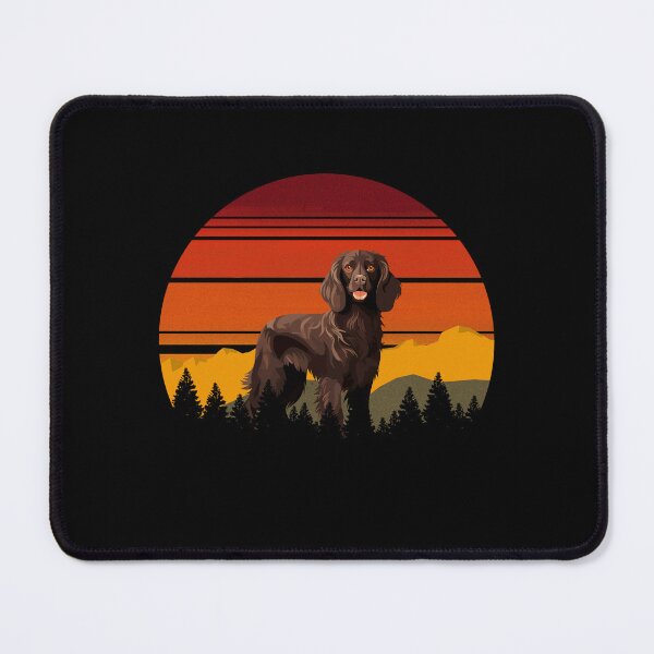 Item preview, Country Retro Sunset Vintage Mountains Boykin Gift designed and sold by Guarddogdrive.