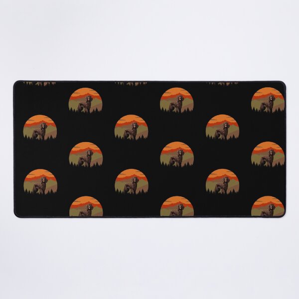 Item preview, Country Retro Sunset Vintage Mountains Boykin Gift designed and sold by Guarddogdrive.