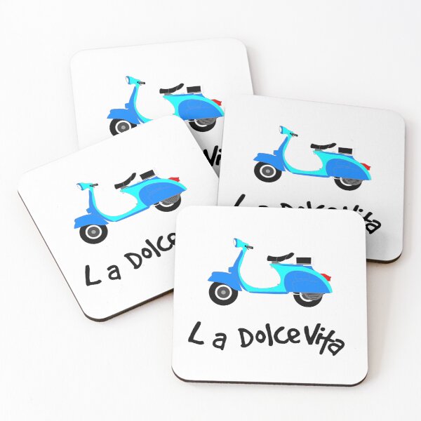 Item preview,  La Dolce Vita The Good Life Two Wheels T-Shirt Logo and Apparel Design nickbrayimages designed and sold by nickbrayimages.