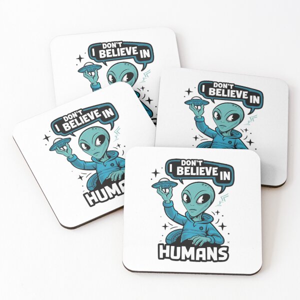 Item preview, Alien Humor - Comical Vector Illustration with Flying Saucer designed and sold by avinigav.