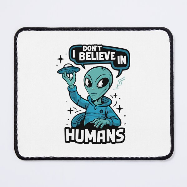 Item preview, Alien Humor - Comical Vector Illustration with Flying Saucer designed and sold by avinigav.