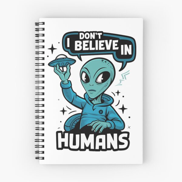 Item preview, Alien Humor - Comical Vector Illustration with Flying Saucer designed and sold by avinigav.