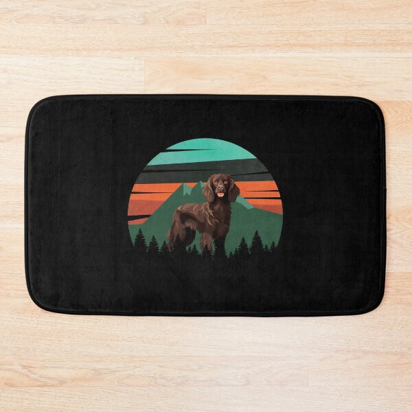Item preview, Retro Green Sunset Vintage Mountains Boykin Gift designed and sold by Guarddogdrive.