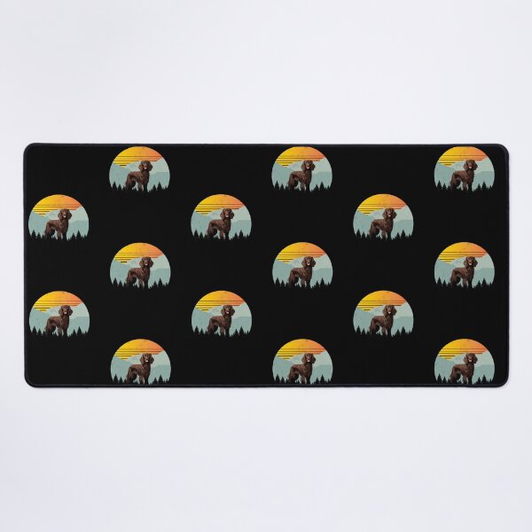 Item preview, Retro Sunny Sunset Vintage Mountains Boykin Gift designed and sold by Guarddogdrive.