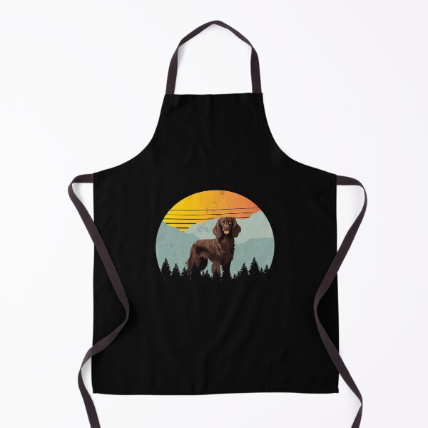 Item preview, Retro Sunny Sunset Vintage Mountains Boykin Gift designed and sold by Guarddogdrive.