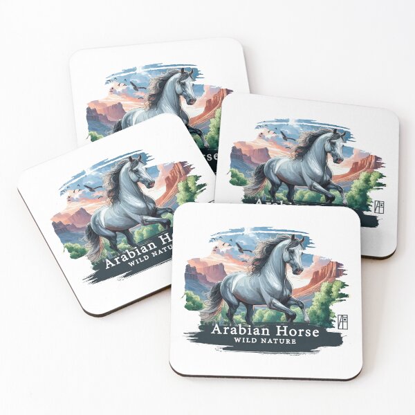 Item preview, Arabian Horse - WILD NATURE - HORSE -6 designed and sold by ArtProjectShop.