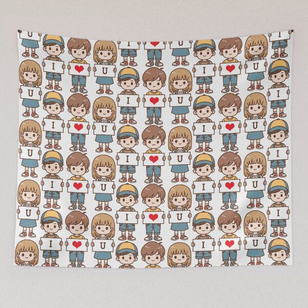 Item preview, I Love U Cartoon designed and sold by PI-CO.