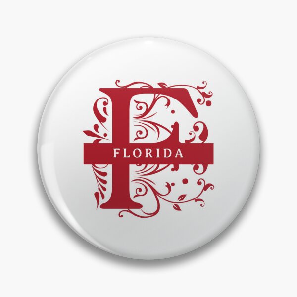 Item preview, Florida State Split Letter Monogram designed and sold by US States Merch.