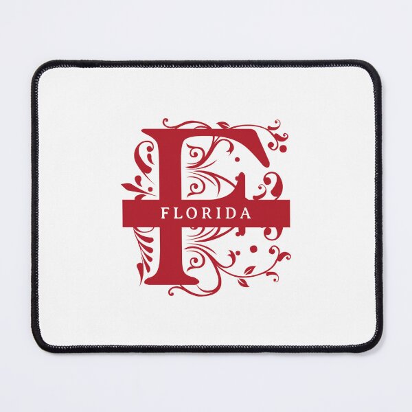 Item preview, Florida State Split Letter Monogram designed and sold by US States Merch.