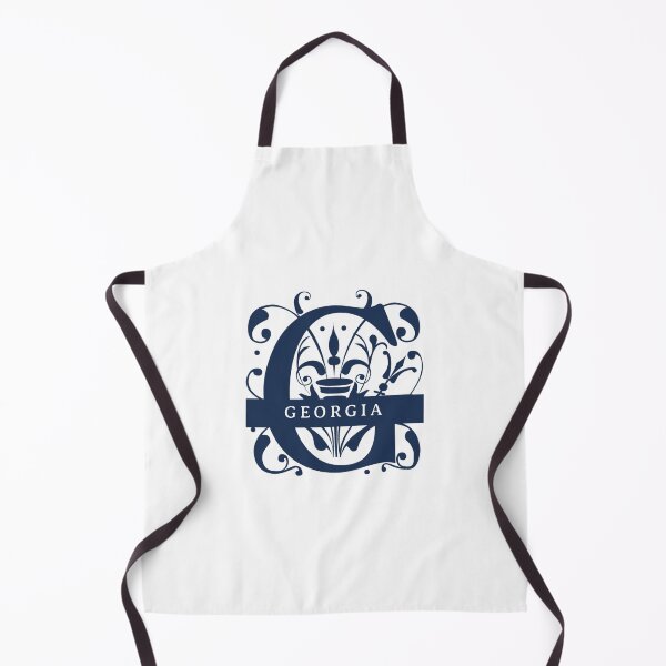 Item preview, Georgia State Split Letter Monogram designed and sold by US States Merch.