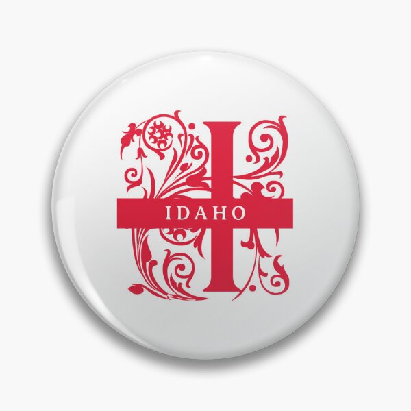 Item preview, Idaho State Split Letter Monogram designed and sold by US States Merch.