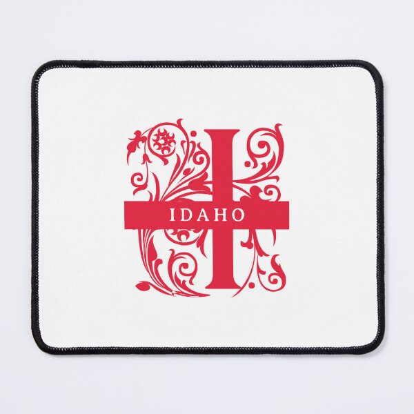 Item preview, Idaho State Split Letter Monogram designed and sold by US States Merch.