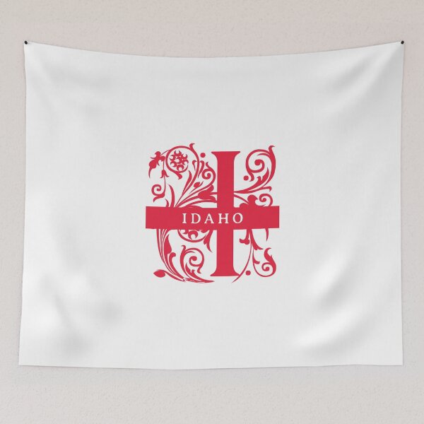 Item preview, Idaho State Split Letter Monogram designed and sold by US States Merch.