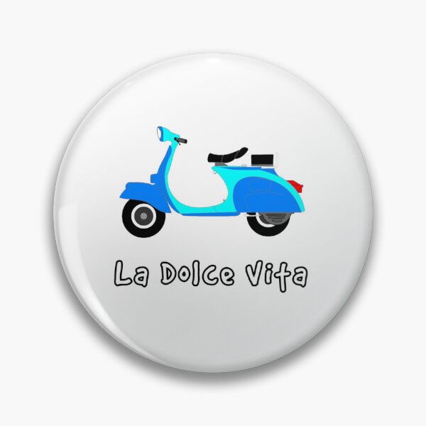 Item preview, La Dolce Vita The Good Life Two Wheels T-Shirt Logo and Apparel Design nickbrayimages designed and sold by nickbrayimages.
