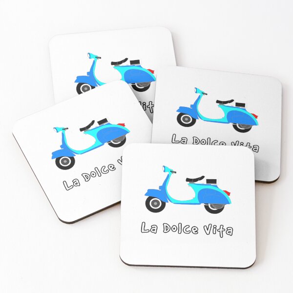 Item preview, La Dolce Vita The Good Life Two Wheels T-Shirt Logo and Apparel Design nickbrayimages designed and sold by nickbrayimages.