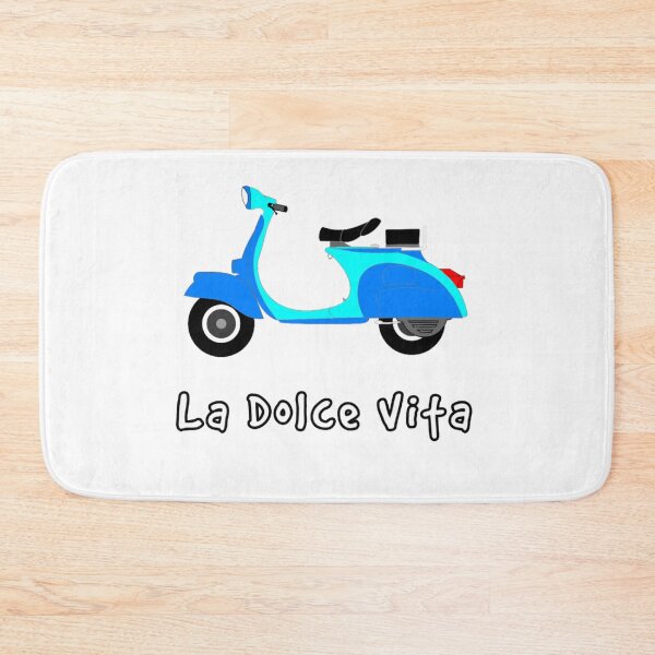 Item preview, La Dolce Vita The Good Life Two Wheels T-Shirt Logo and Apparel Design nickbrayimages designed and sold by nickbrayimages.