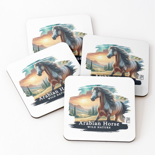 Item preview, Arabian Horse - WILD NATURE - HORSE -8 designed and sold by ArtProjectShop.