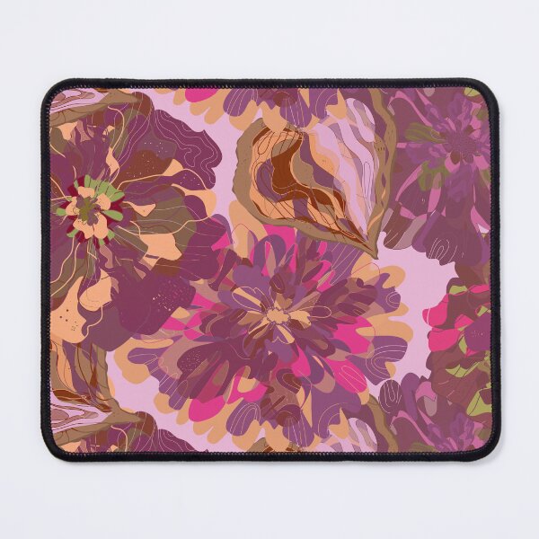 Item preview, Stylized peonies flowers pattern in Japanese Style designed and sold by NayaChu.