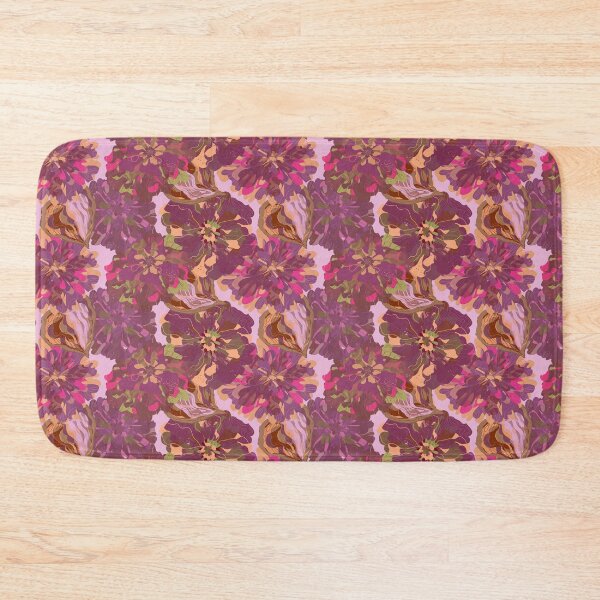 Item preview, Stylized peonies flowers  pattern in Japanese Style designed and sold by NayaChu.