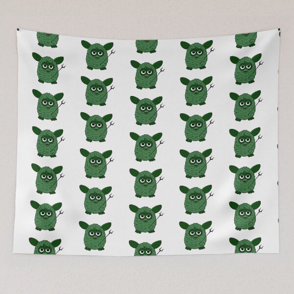 Item preview, Forest Green Hades Furby designed and sold by Animals-by-JB.