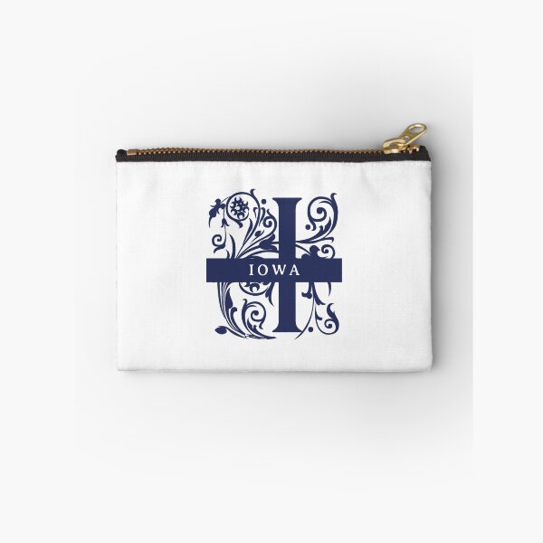 Item preview, Iowa State Split Letter Monogram designed and sold by US States Merch.