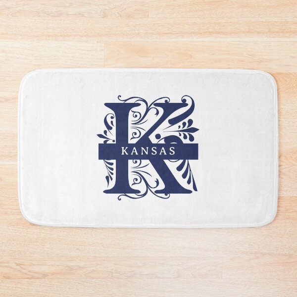 Item preview, Kansas State Split Letter Monogram designed and sold by US States Merch.