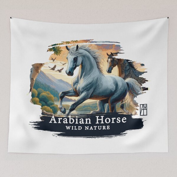 Item preview, Arabian Horse - WILD NATURE - HORSE -10 designed and sold by ArtProjectShop.