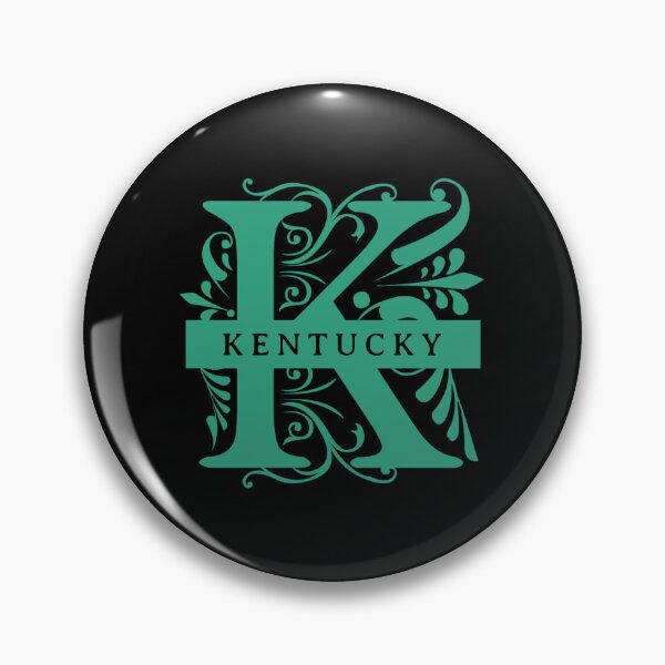 Item preview, Kentucky State Split Letter Monogram designed and sold by US States Merch.