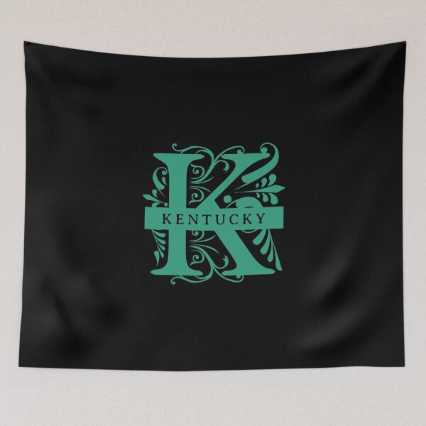 Item preview, Kentucky State Split Letter Monogram designed and sold by US States Merch.