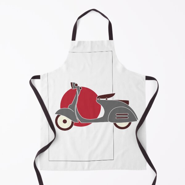 Item preview, Scooter on Japanese Flag designed and sold by AceHamster.