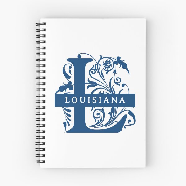 Item preview, Louisiana State Split Letter Monogram designed and sold by US States Merch.