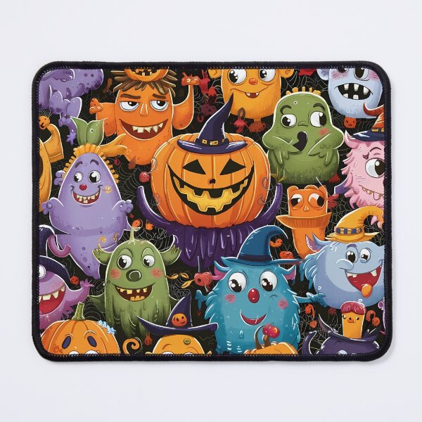 Item preview, Halloween Scary Pumpkin Pattern designed and sold by Haji  Kamora.
