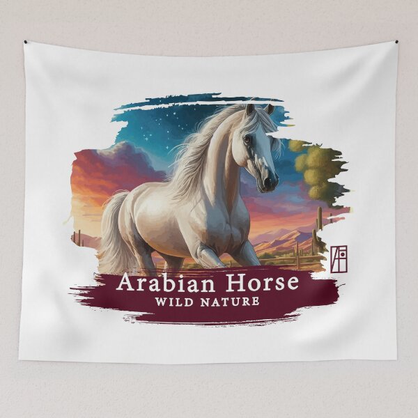 Item preview, Arabian Horse - WILD NATURE - HORSE -14 designed and sold by ArtProjectShop.
