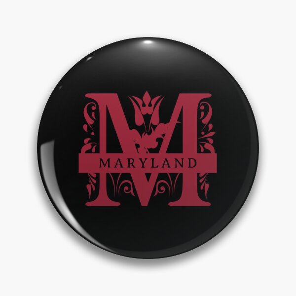 Item preview, Maryland State Split Letter Monogram designed and sold by US States Merch.