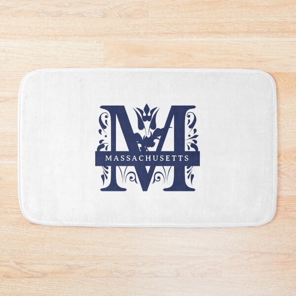 Item preview, Massachusetts State Split Letter Monogram designed and sold by US States Merch.