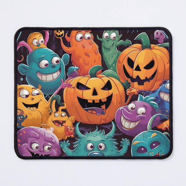 Item preview, Halloween Scary Pumpkin Pattern designed and sold by Haji  Kamora.