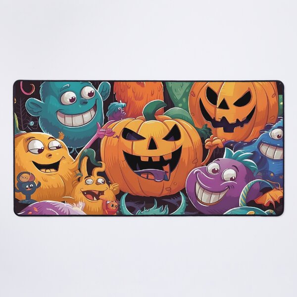 Item preview, Halloween Scary Pumpkin Pattern designed and sold by Haji  Kamora.