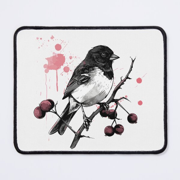 Item preview, Dark eyed junco on a branch designed and sold by etherElric.