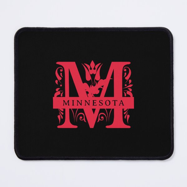 Item preview, Minnesota State Split Letter Monogram designed and sold by US States Merch.