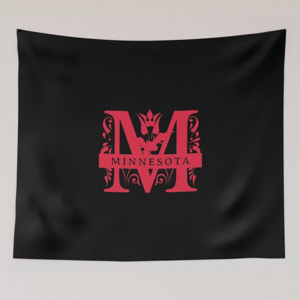Item preview, Minnesota State Split Letter Monogram designed and sold by US States Merch.