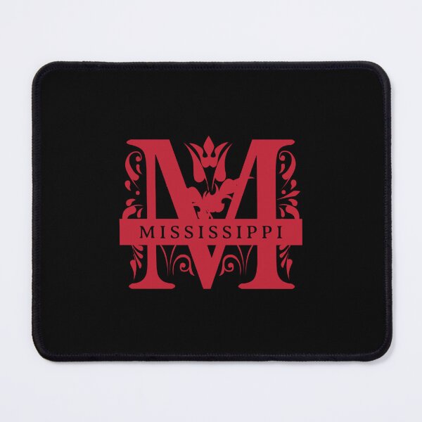 Item preview, Mississippi State Split Letter Monogram designed and sold by US States Merch.